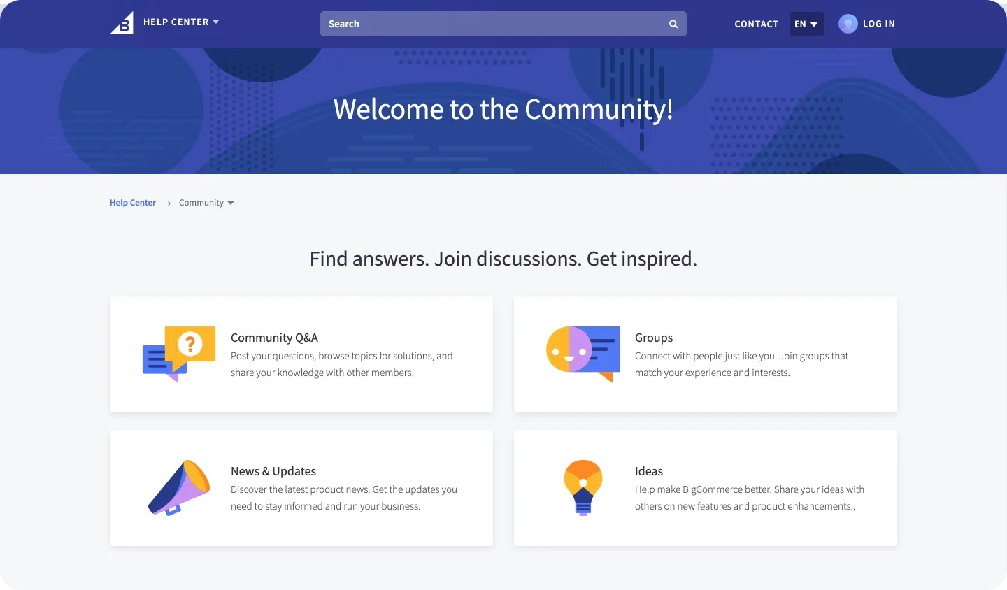 Bigcommerce Community