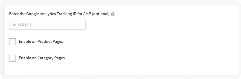AMP in Bigcommerce