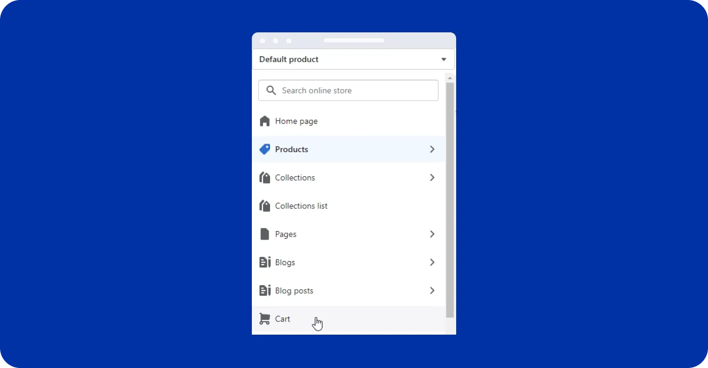 Afterpay in Shopify cart