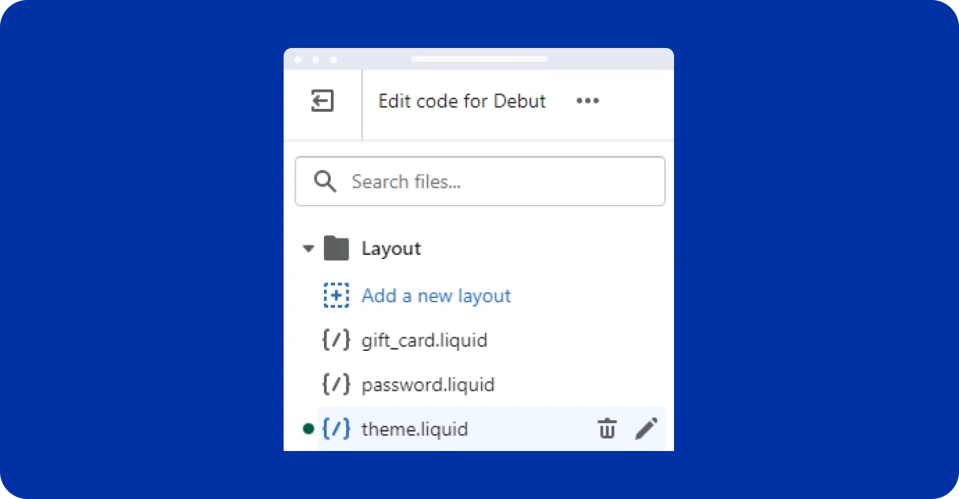Afterpay code for Shopify
