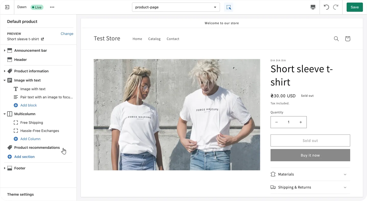 Built-in Shopify theme_3