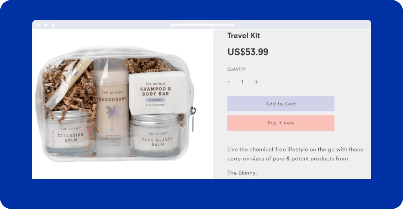 Implement product bundling Implement product bundling