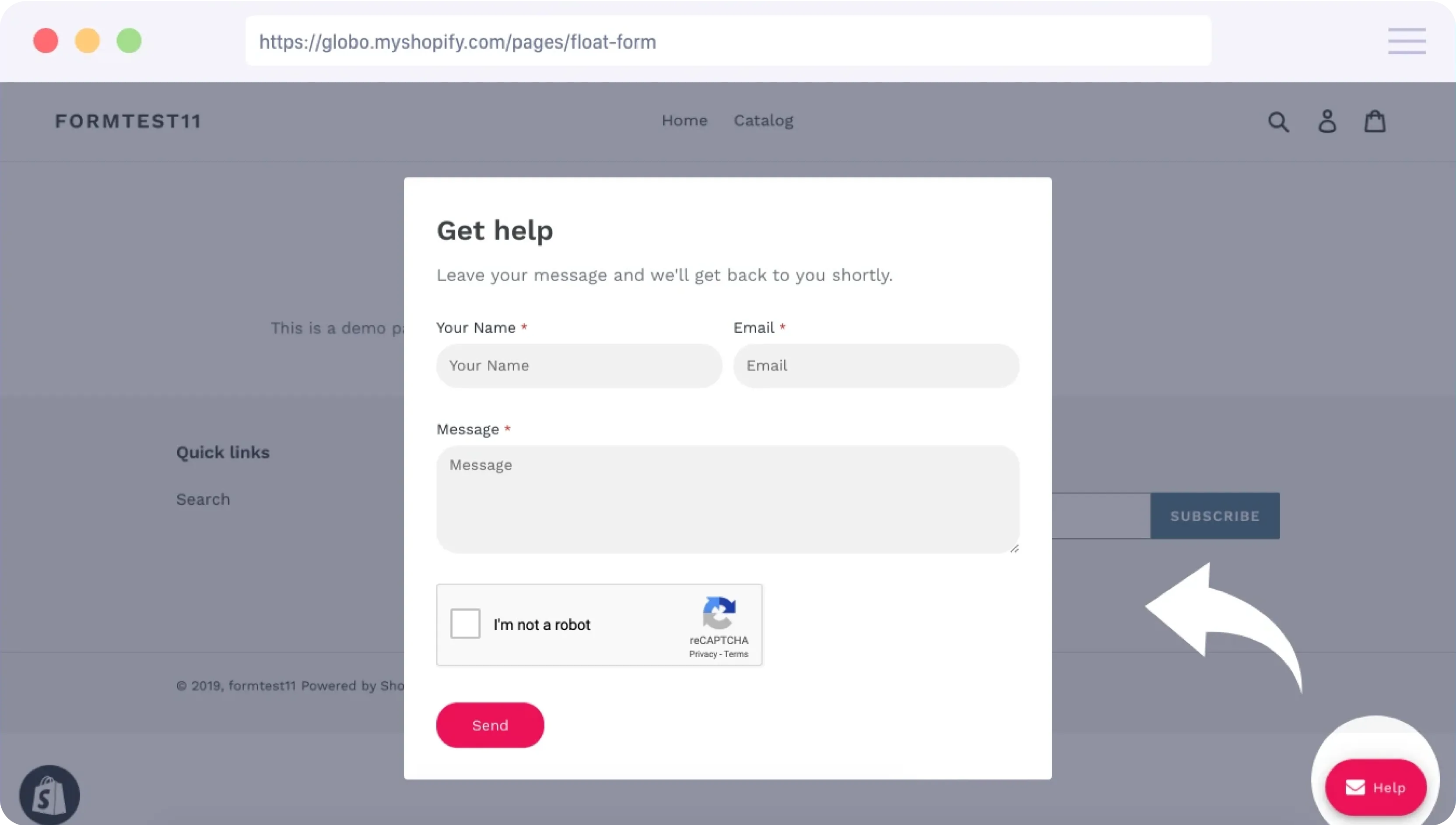 Form Builder ‑ Contact Form
