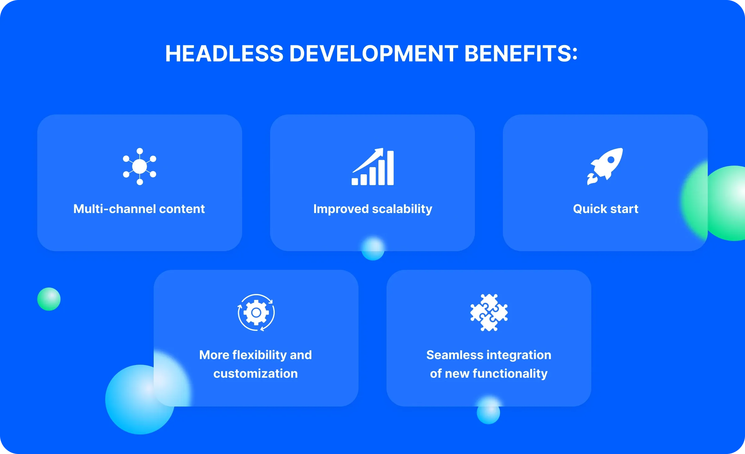 Headless development benefits Headless development benefits