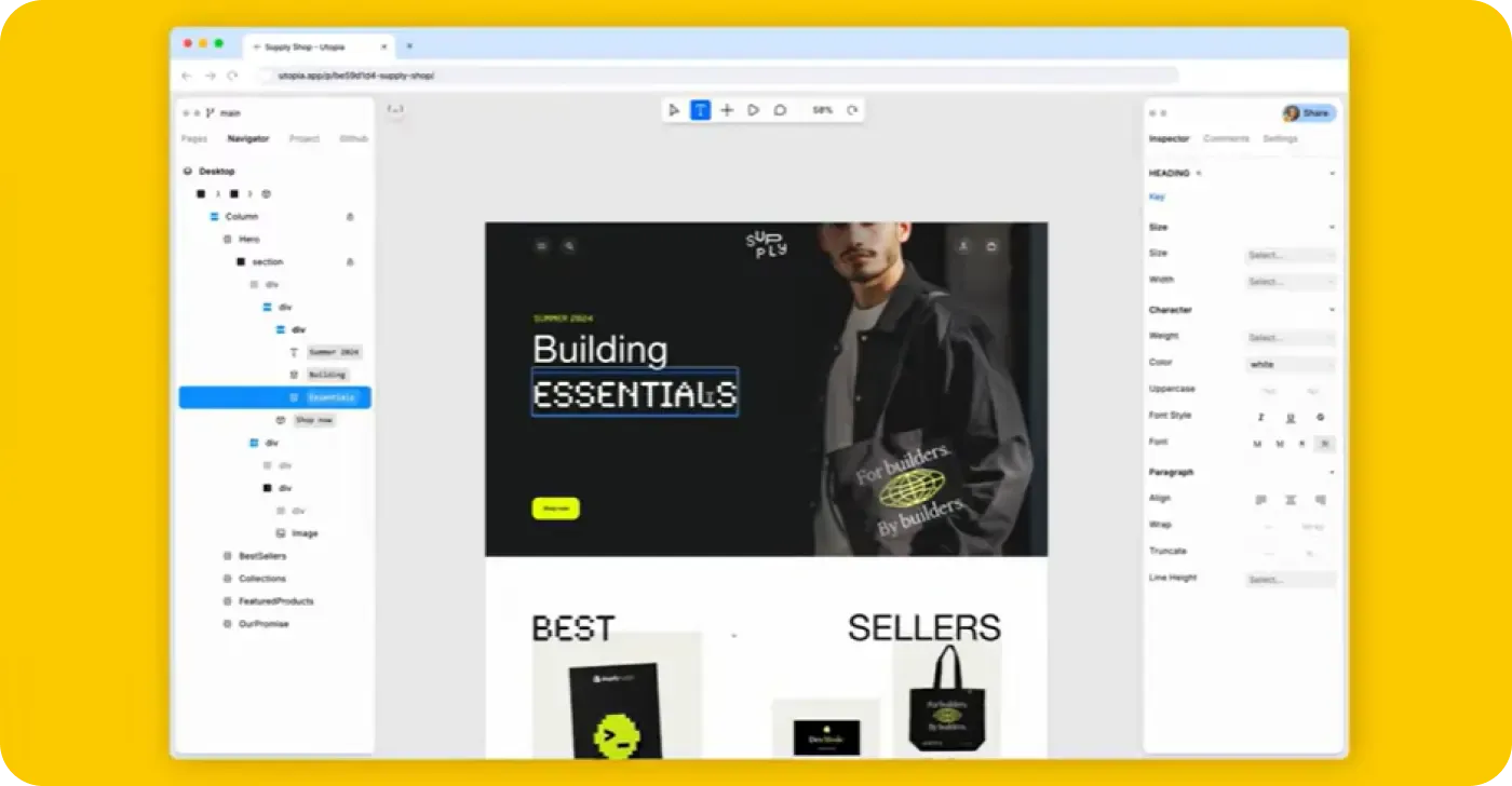 Hydrogen Visual Editor Hydrogen Visual Editor