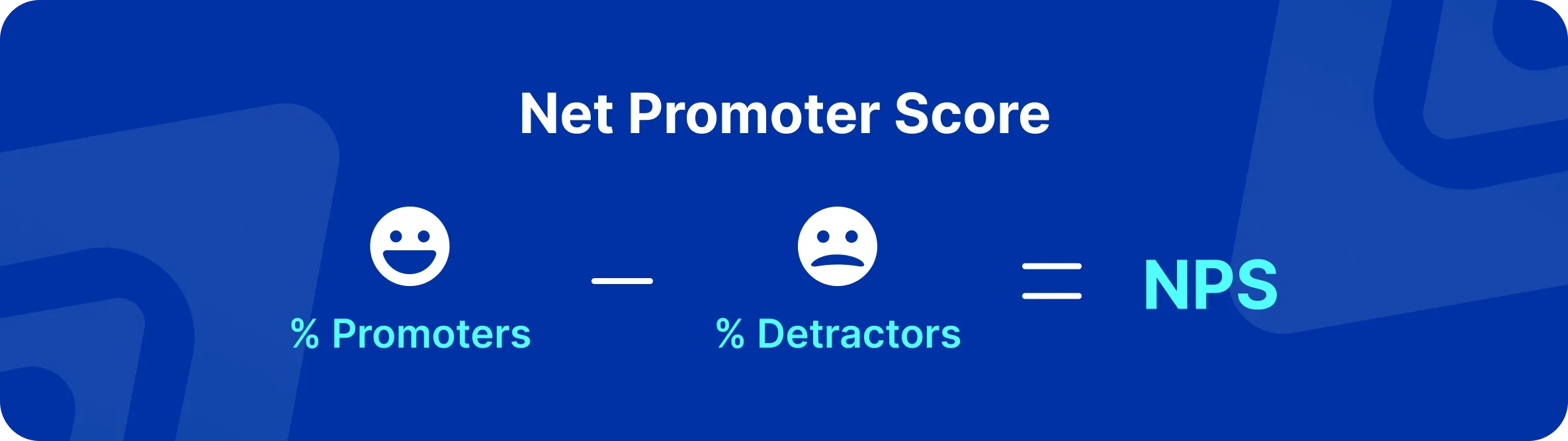 Net promoter score formula