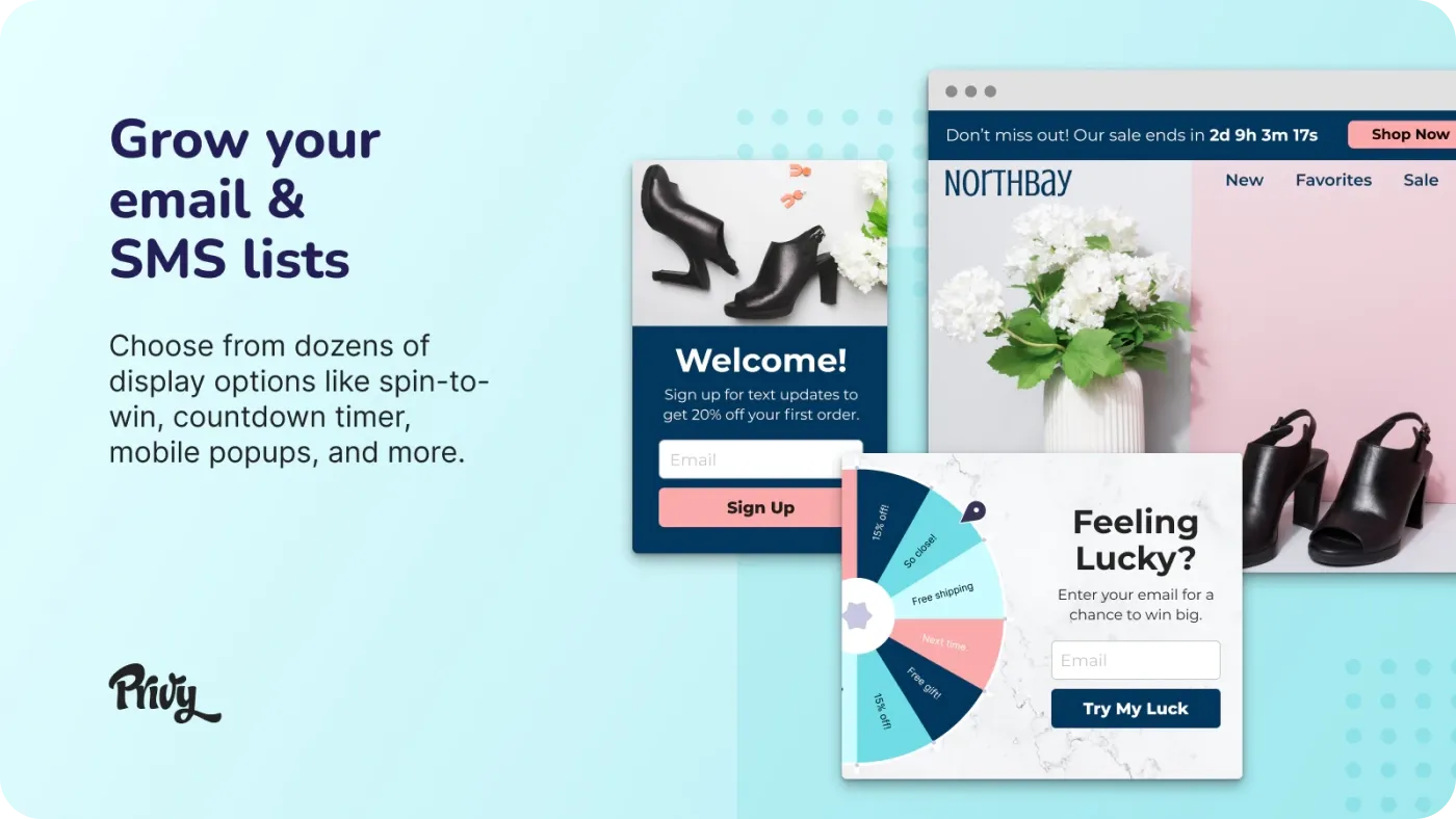 Privy ‑ Pop Ups, Email, & SMS.webp