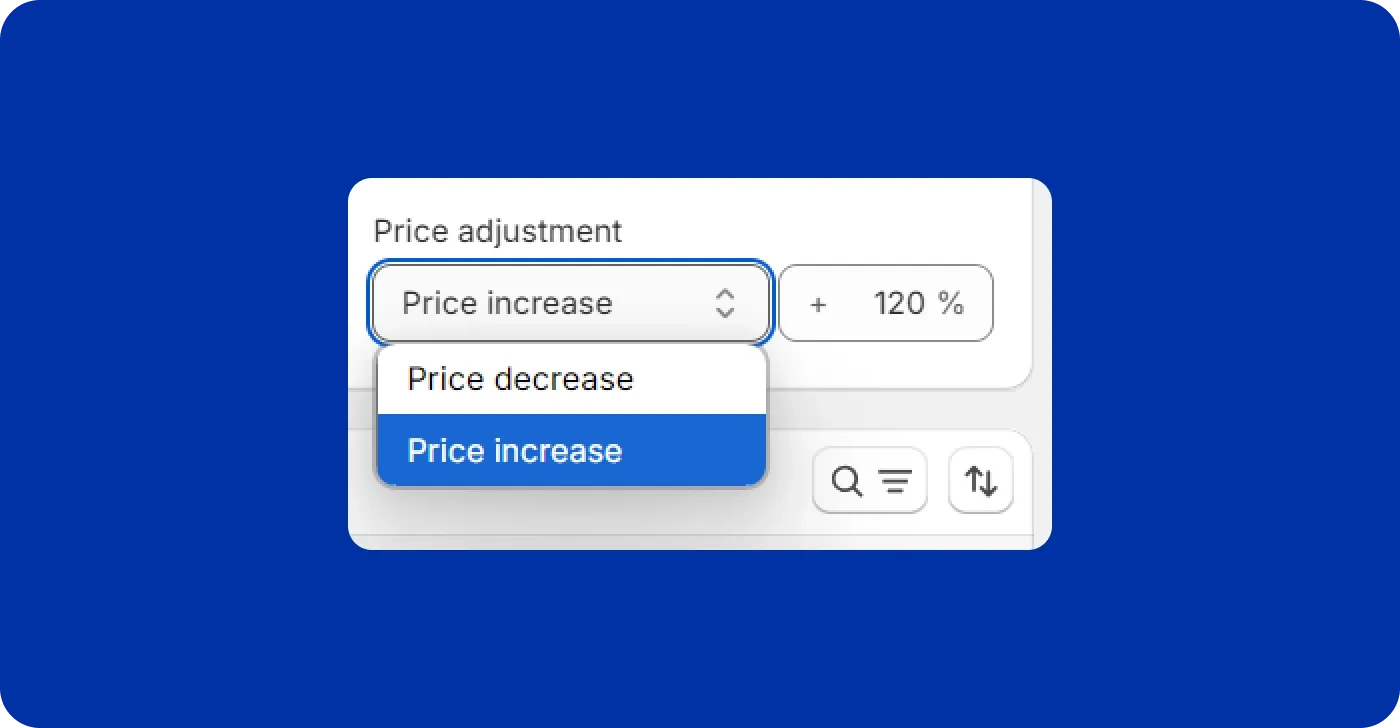 Shopify price adjustment Shopify price adjustment