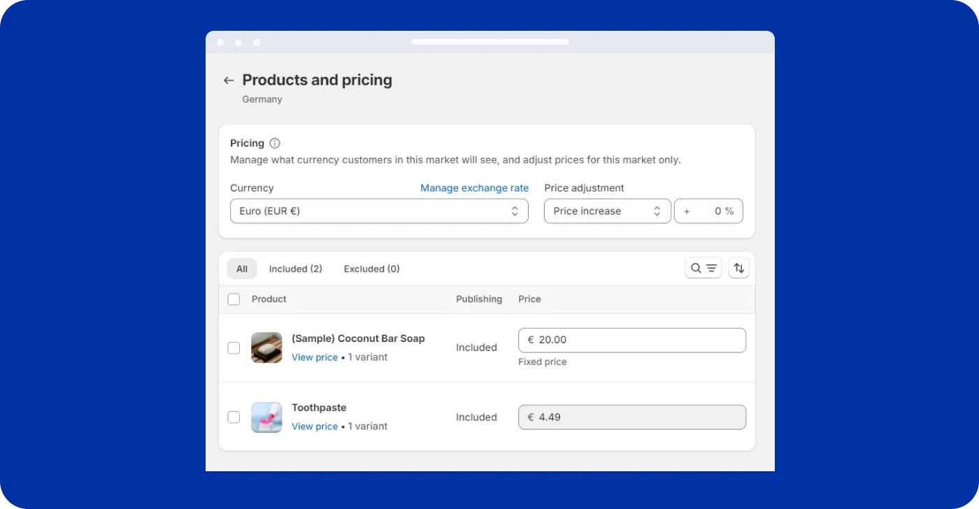 Shopify multy-currency Shopify multy-currency