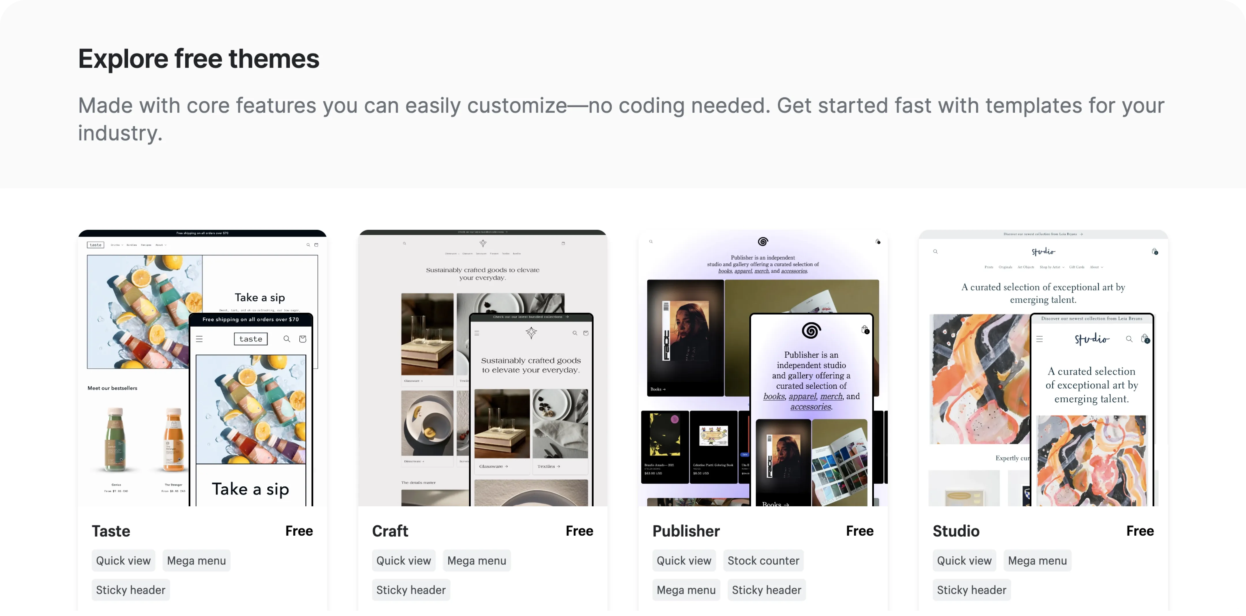 Shopify templates Shopify templates